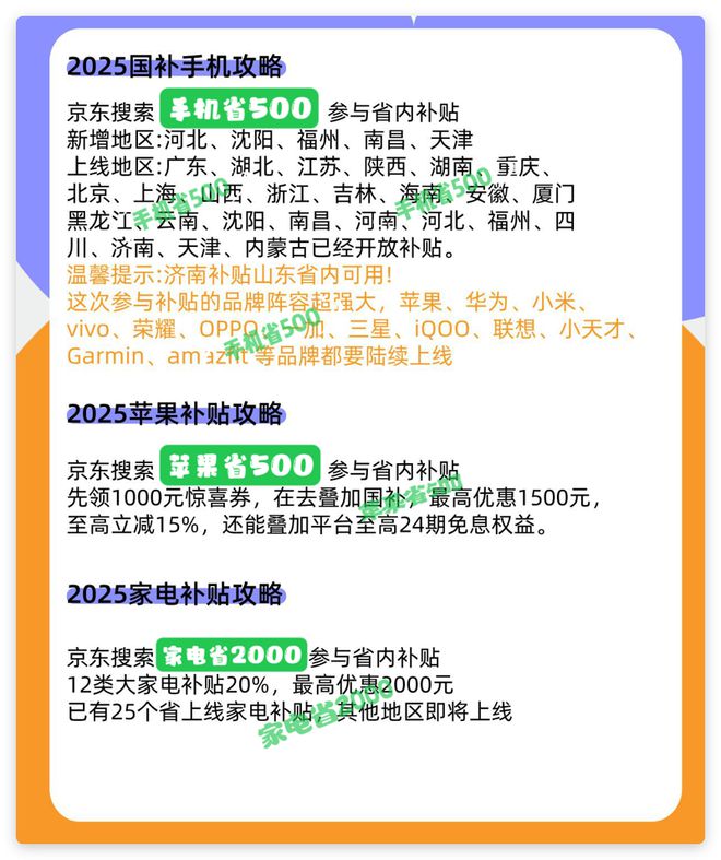 家手机家电补贴新标准发布领取方式详解！j9九游真人游戏第一品牌2025年国
